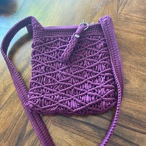 The Sak purple crossbody purse